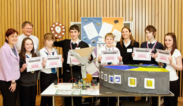 The 2010 winners, St Augustine's Roman Catholic High School, Edinburgh