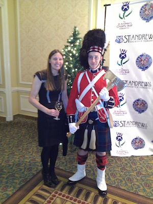 Professor Lothian was invited to the St Andrew’s Ball in Toronto